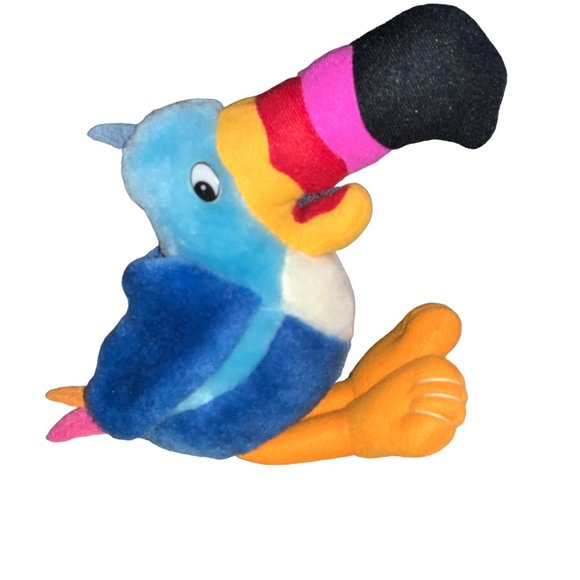 Kellogg's Froot Loops Toucan Sam Vintage 1994 1996 Stuffed Bird Toy Animal - Picture 3 of 10